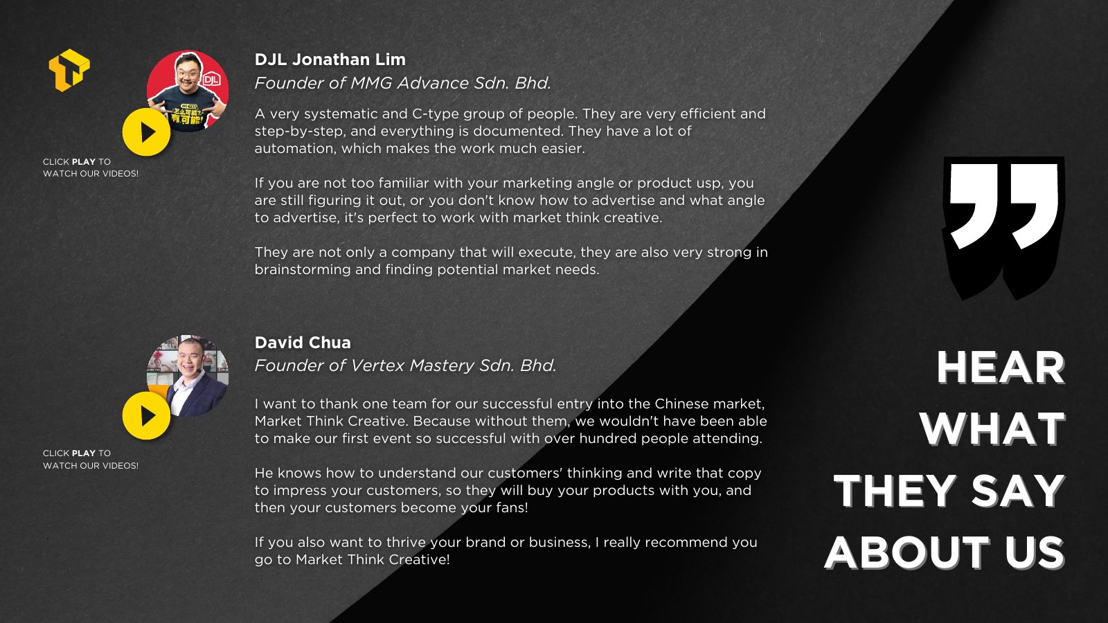 Market Think Creative company profile — slide 22 of 22