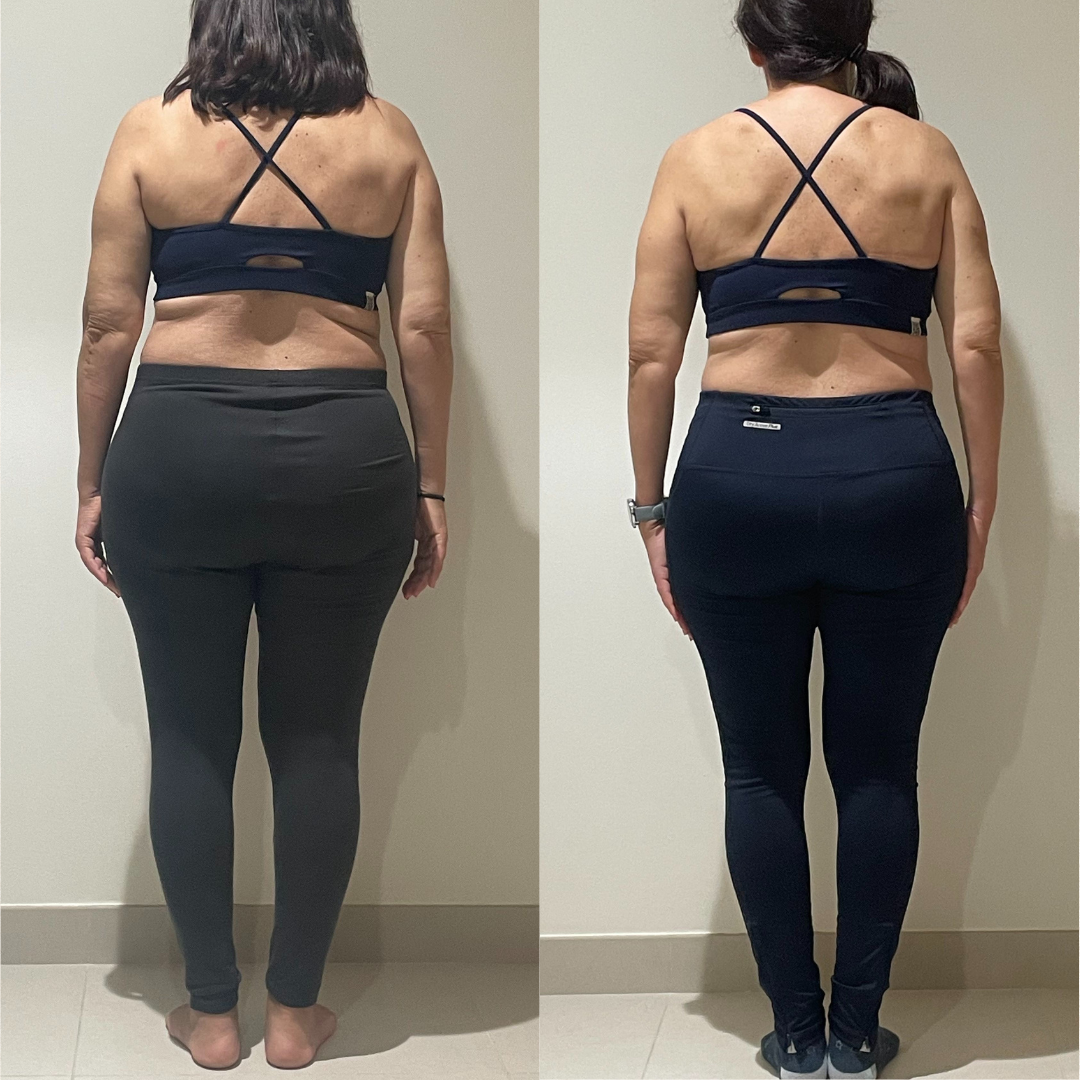 8kg transformation, 50 plus