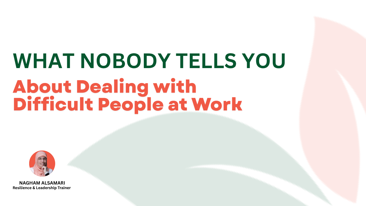 Diffecult Work What Nobody Tells You About Dealing with Difficult People at Work
