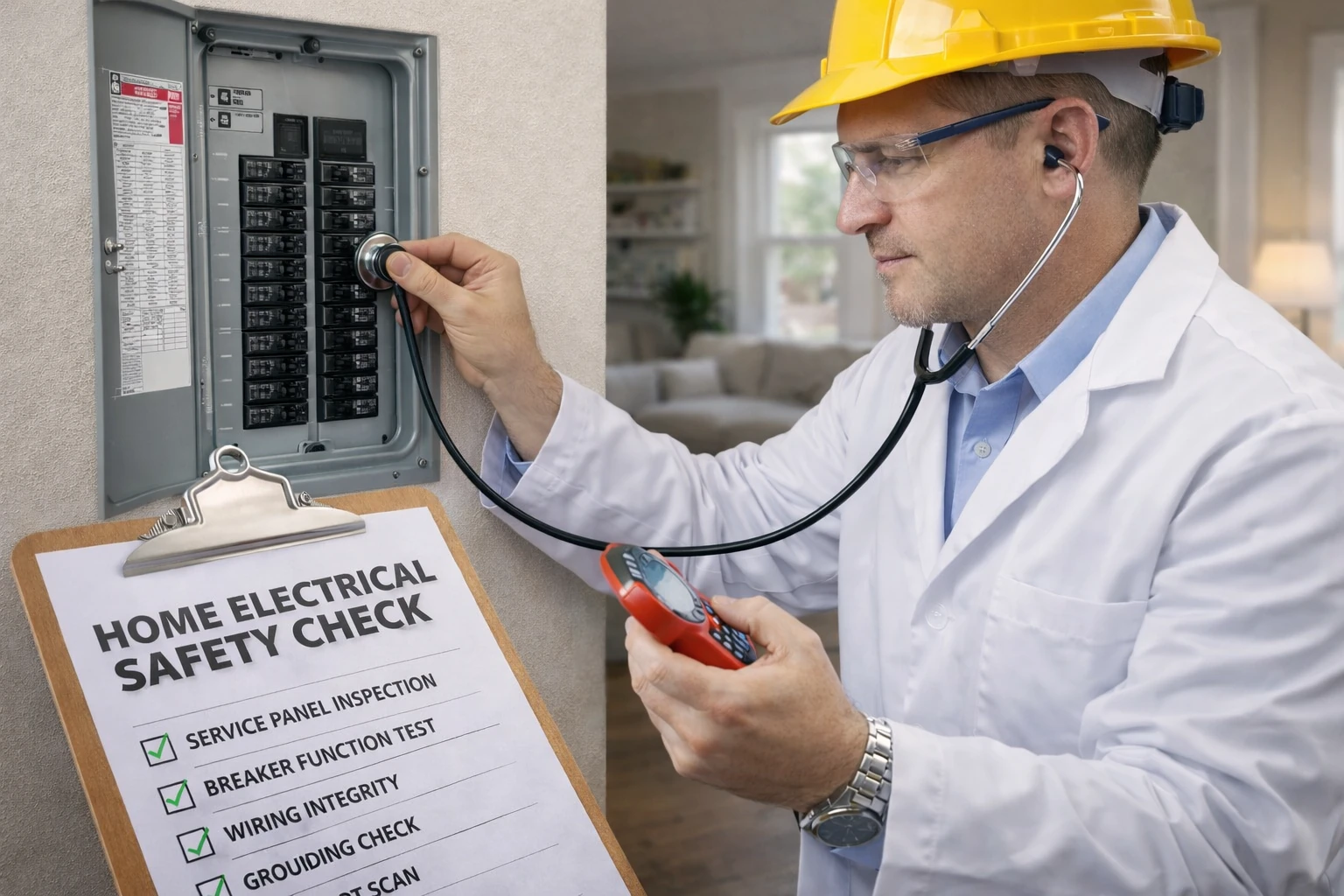 Home Electrical Health Check — licensed electrician inspection — Remarkable Electric Hamilton