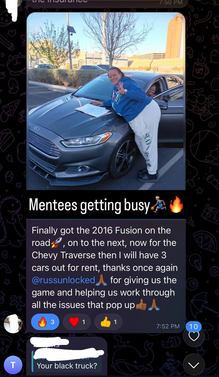 Russ Unlocked testimonial 4