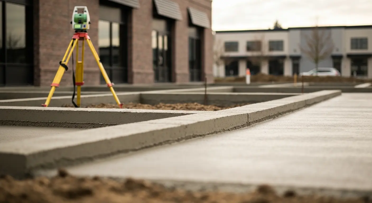 Foundation concrete work