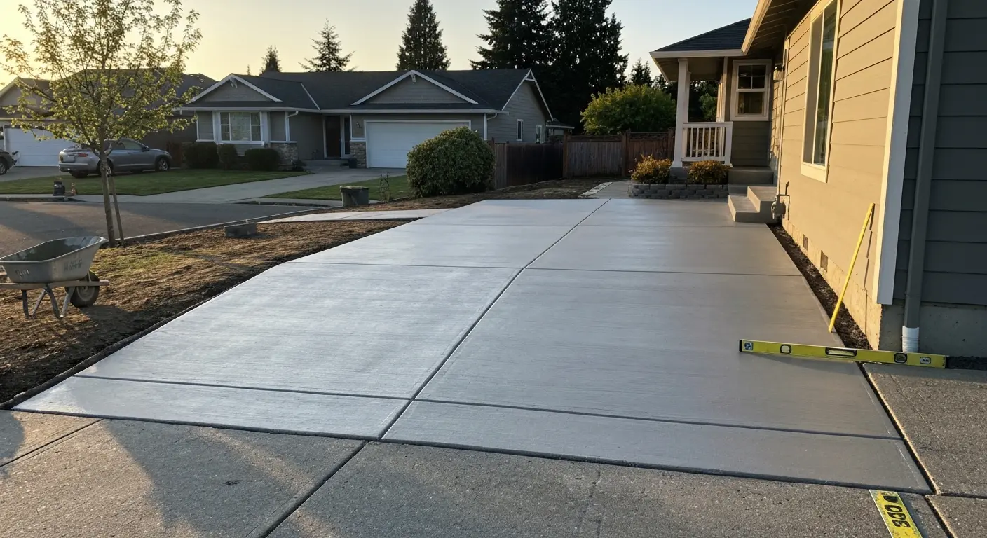 Driveway installation