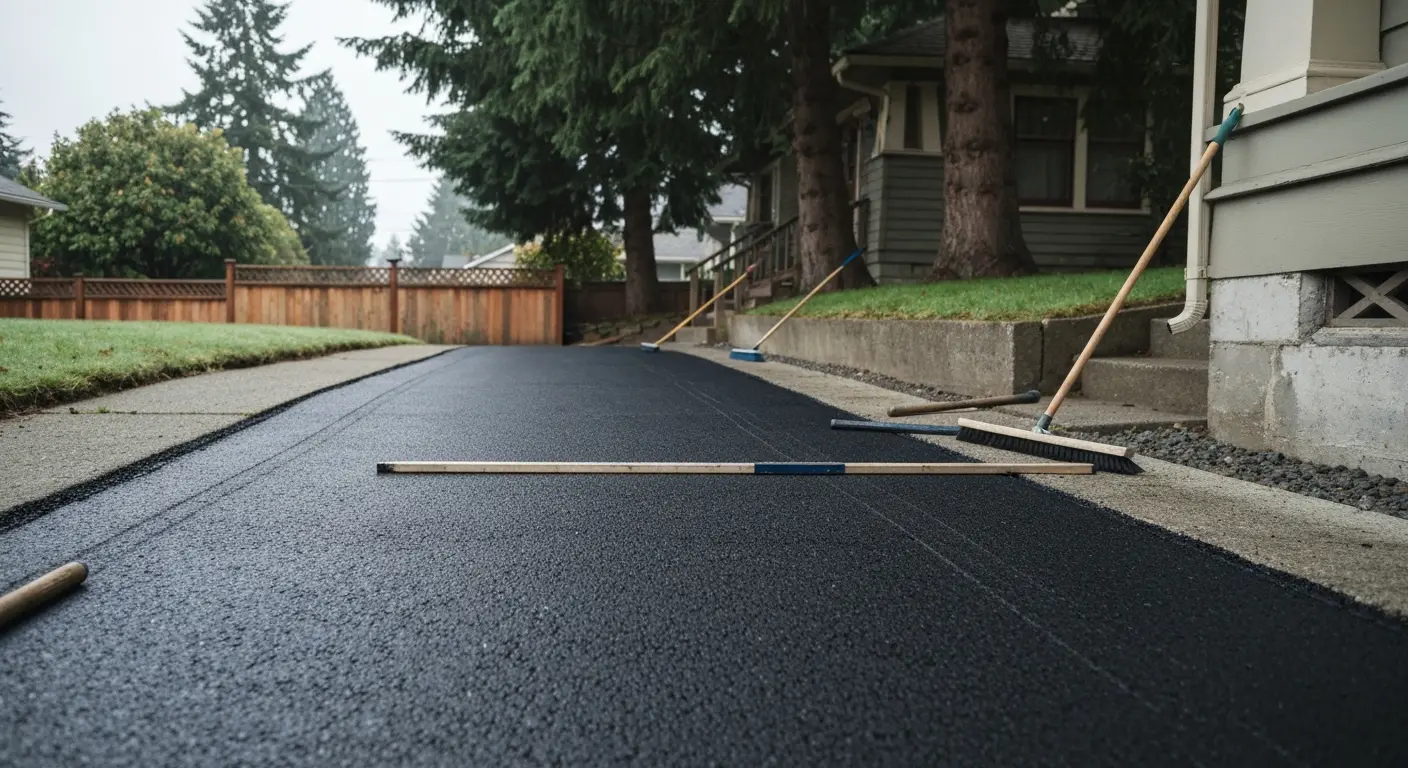 Driveway repair project