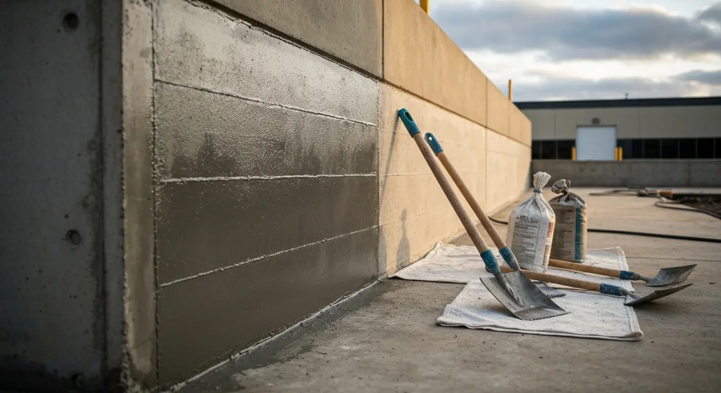 Concrete foundation work