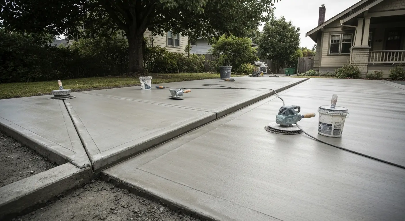 Concrete repair work