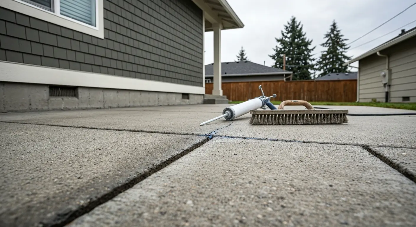 Concrete repair work