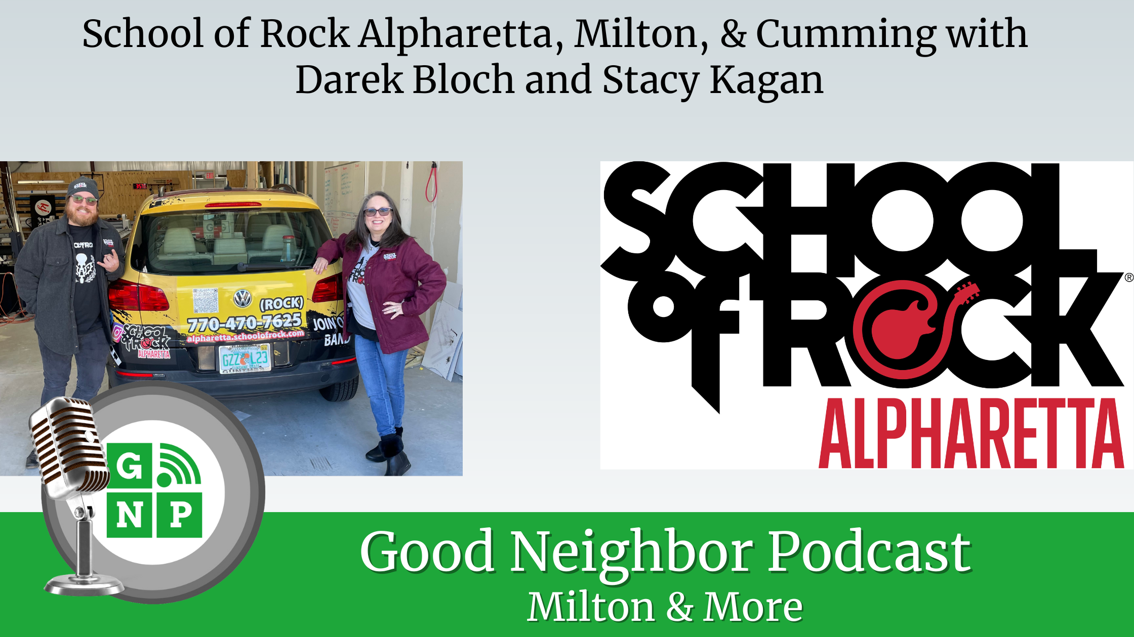 EP 141 School of Rock Alpharetta, Milton, & Cumming with Darek Bloch