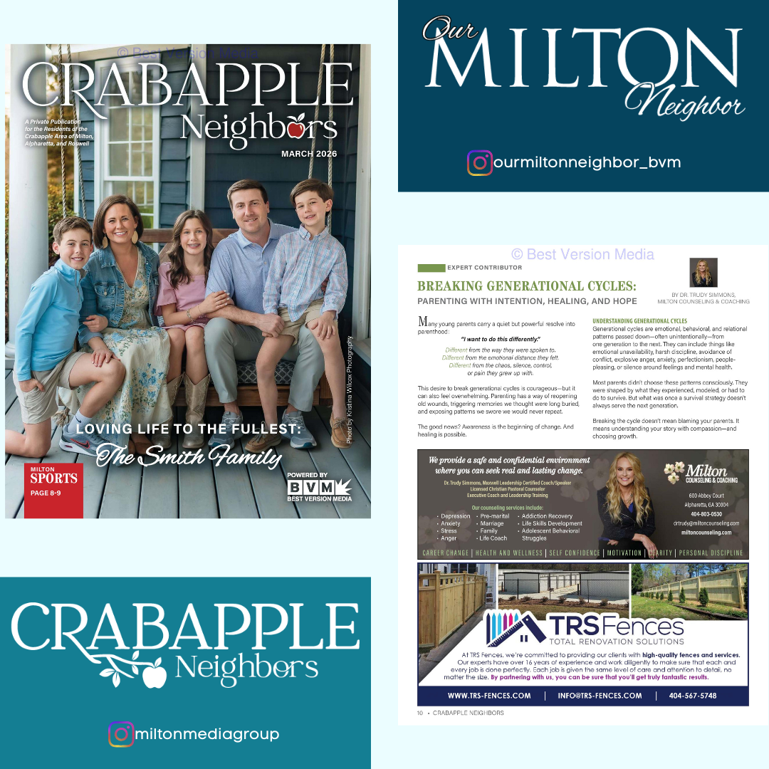 Breaking Generational Cycles: Parenting with Intention, Healing, and Hope By Dr. Trudy Simmons, Milton Counseling & Coaching