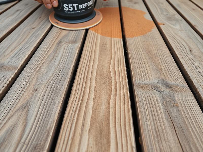 Deck restoration service