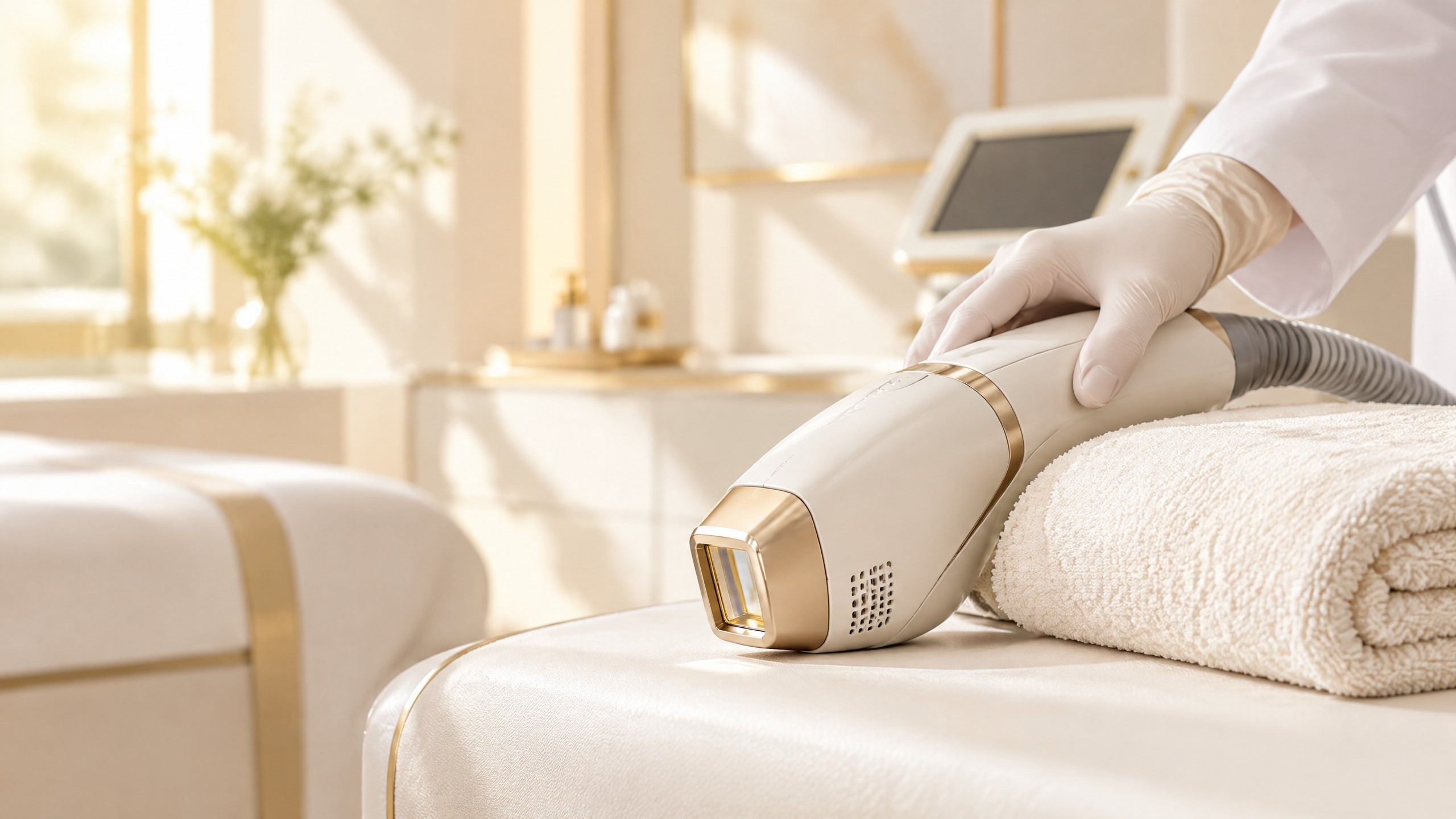 Laser skin treatment at Elite MD