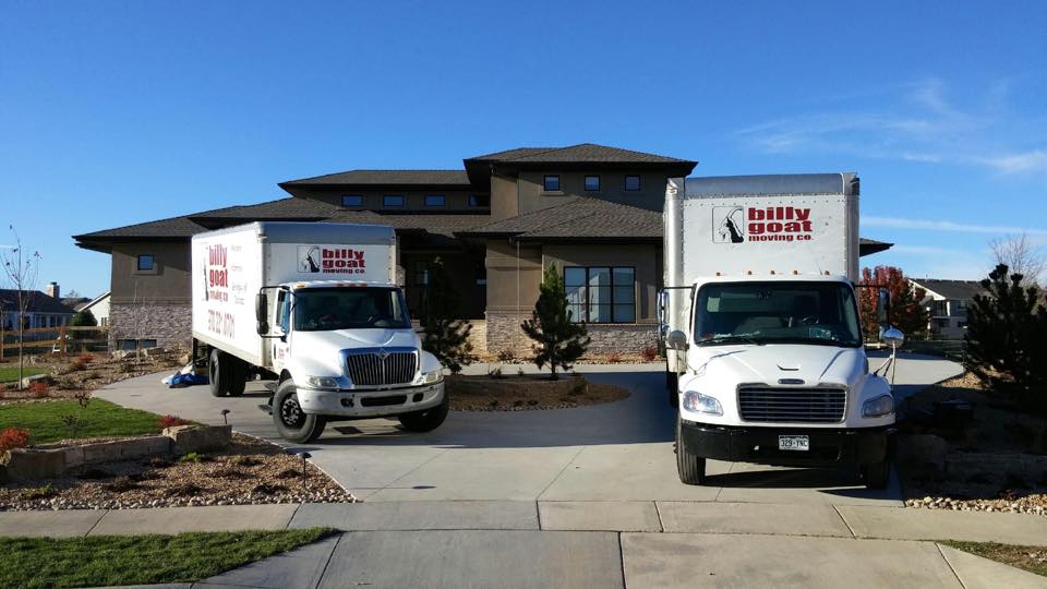 Fort Collins movers loading a moving truck for a residential move