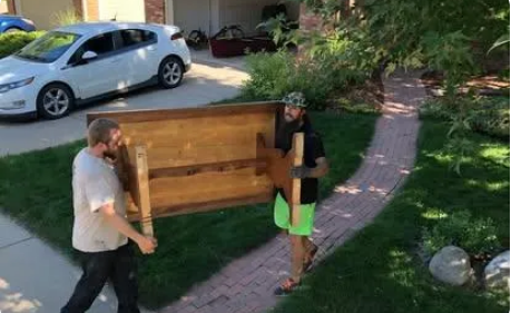 Local moving company in Fort Collins Colorado with Billy Goat Moving crew completing a residential move Local moving company in Fort Collins Colorado with Billy Goat Moving crew completing a residential move