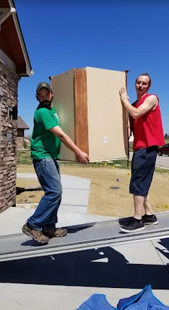 Billy Goat Moving local moving crew and moving truck in Fort Collins Colorado