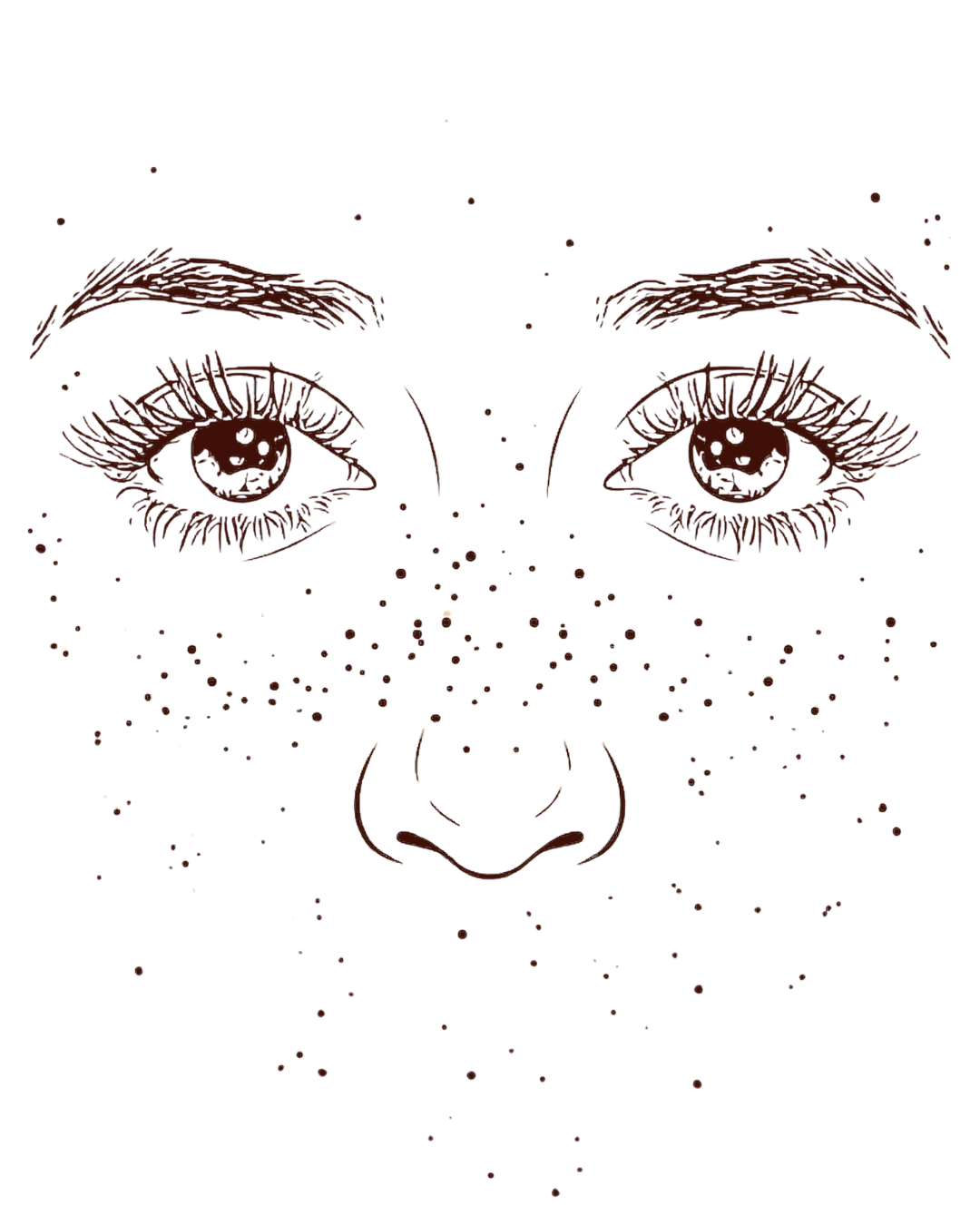 Estilo: Aleatorias por el rostro