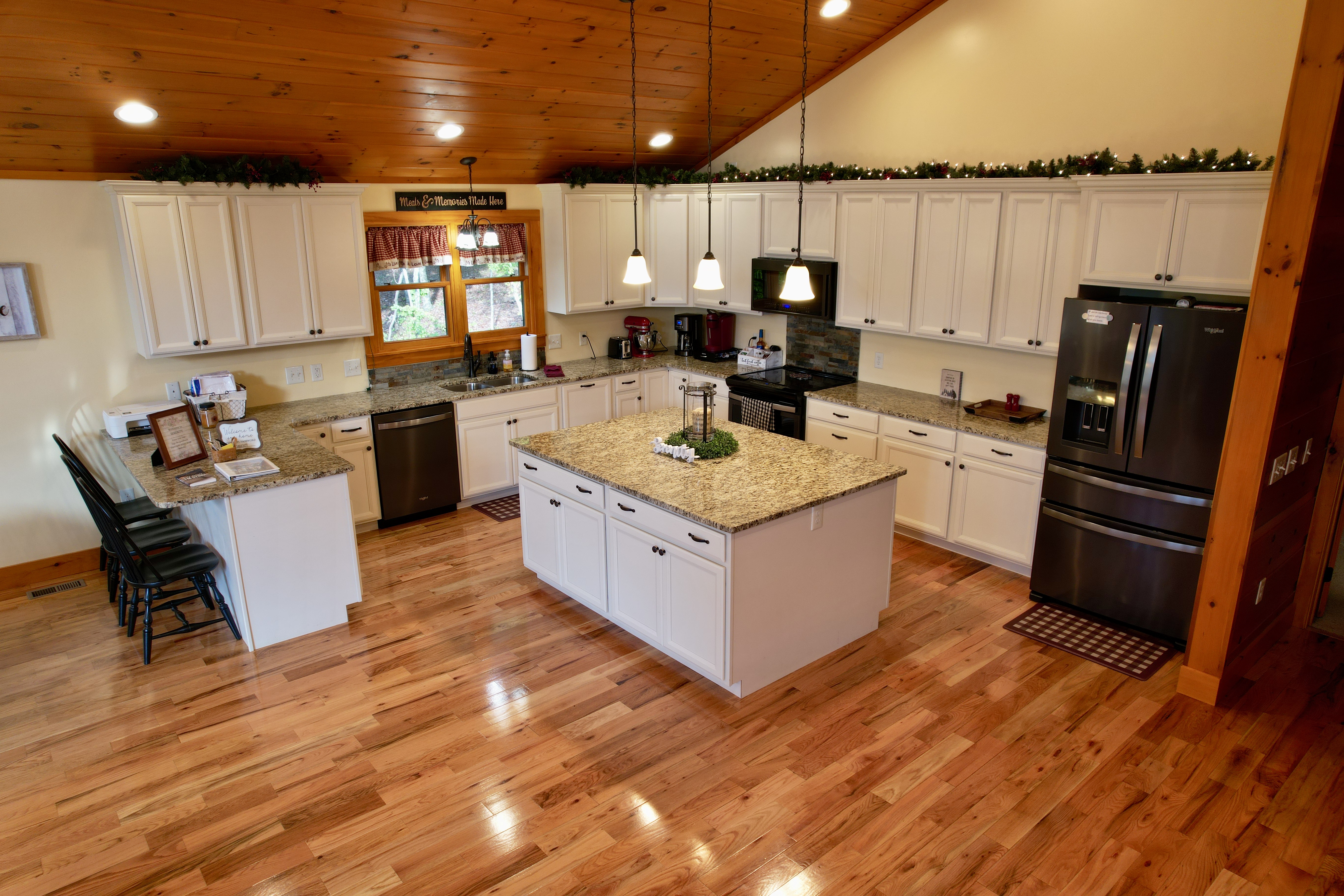 Serenity Cabin Kitchen