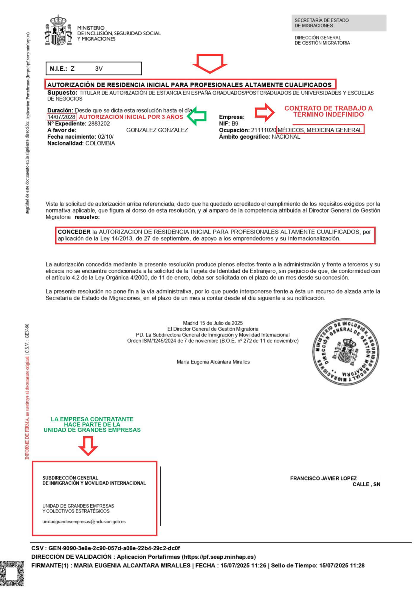 trabajo medicos espana