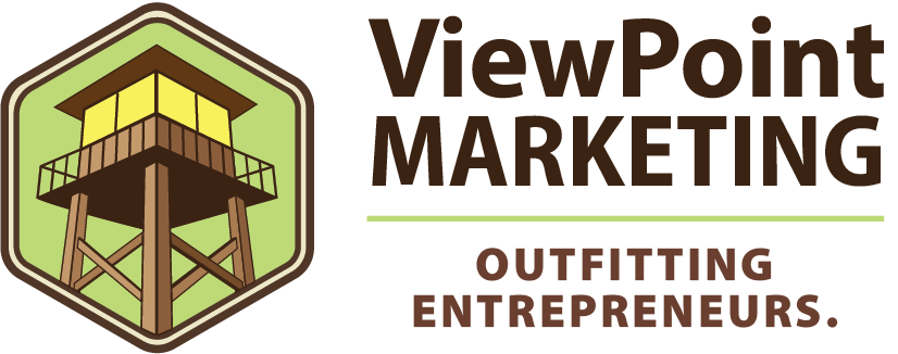 ViewPoint Marketing logo and slogan "Outfitting Entrepreneurs".