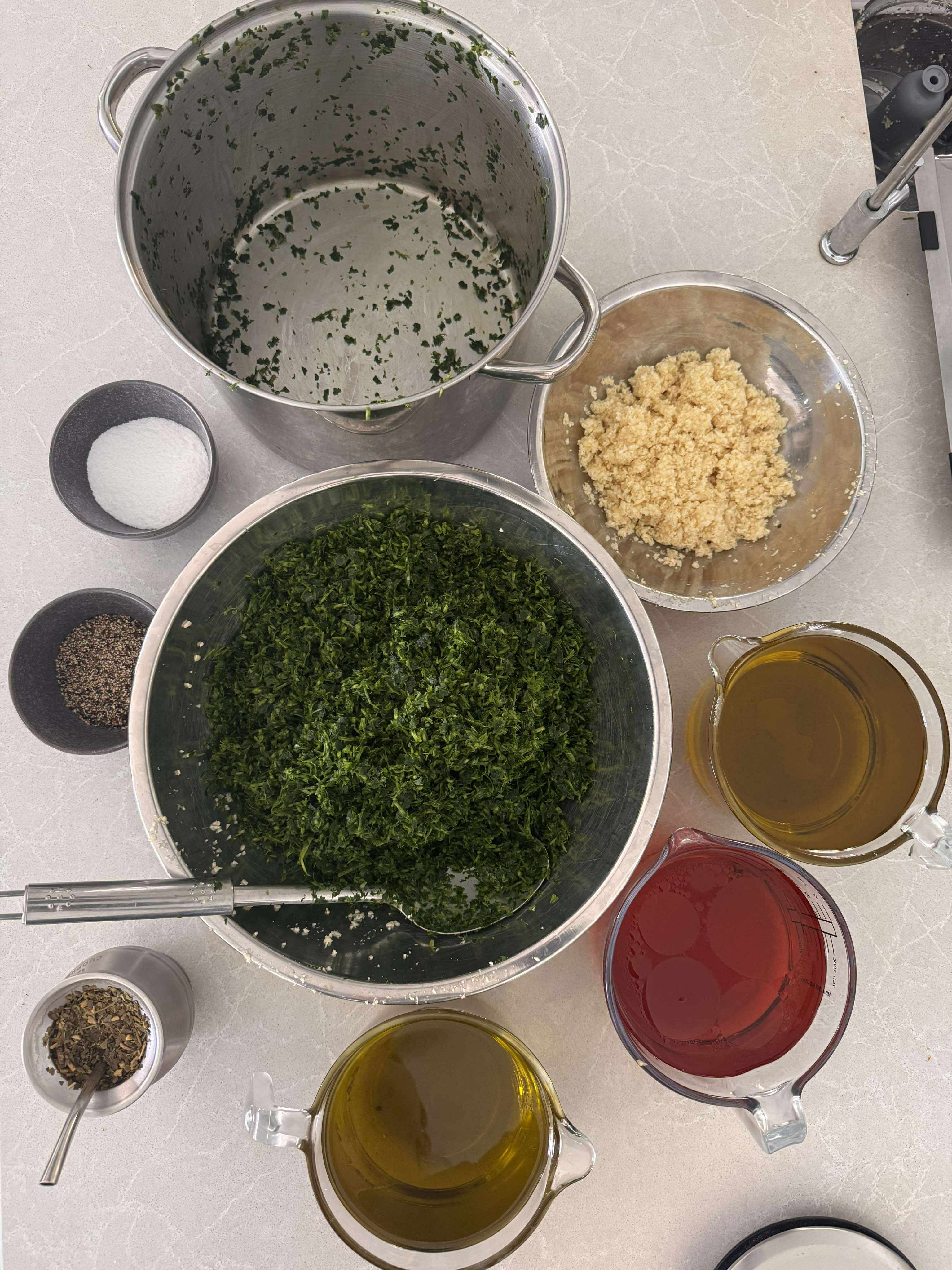 Chimmi & Co ingredients mixed Chimmi & Co ingredients mixed