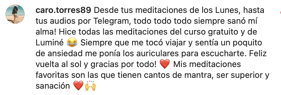 Testimonio de la comunidad Lola Castillo