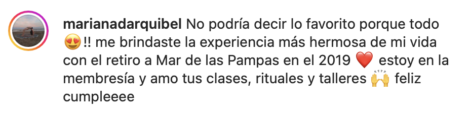 Testimonio de la comunidad Lola Castillo