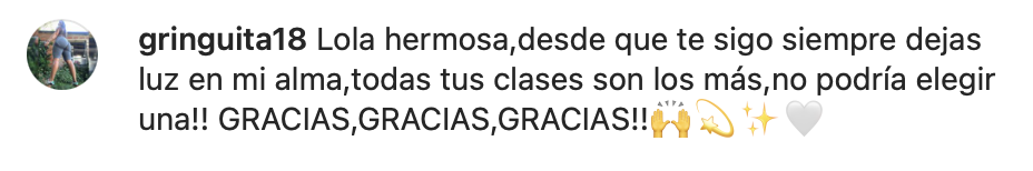 Testimonio de la comunidad Lola Castillo