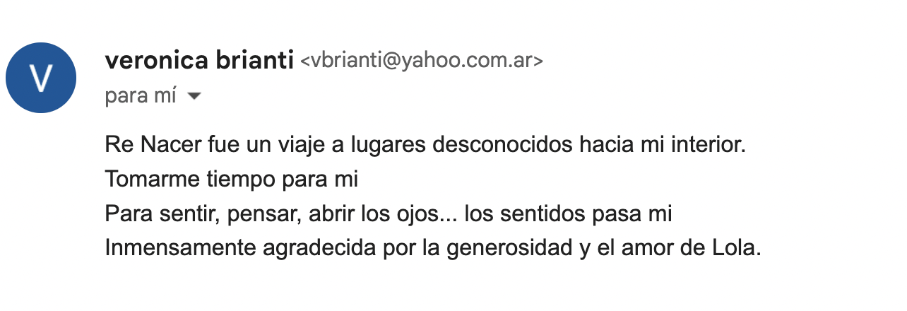 Testimonio de la comunidad Lola Castillo