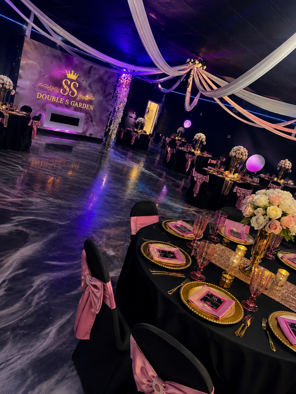 Double S Garden event setting