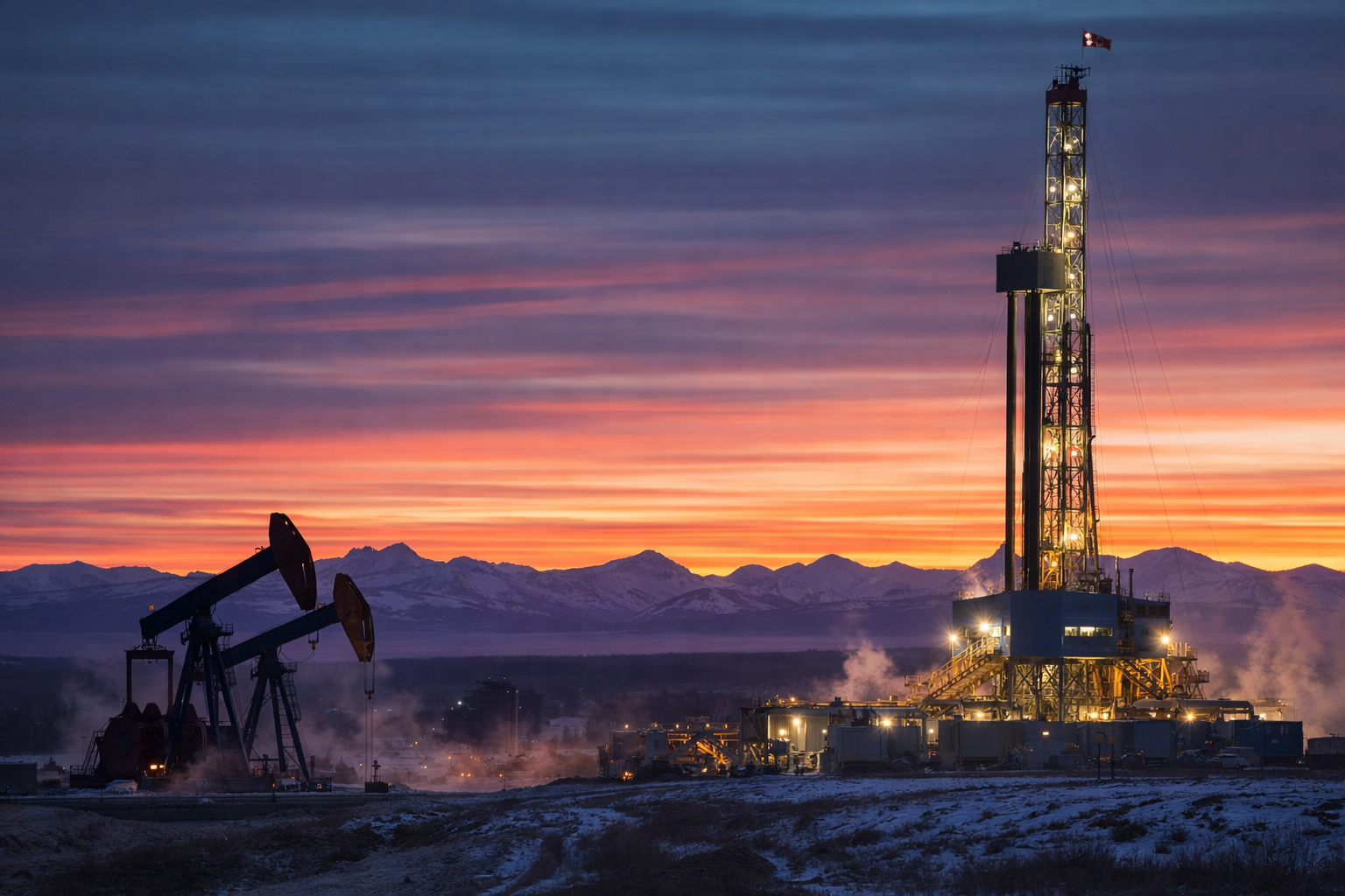 Alberta oilfield operations