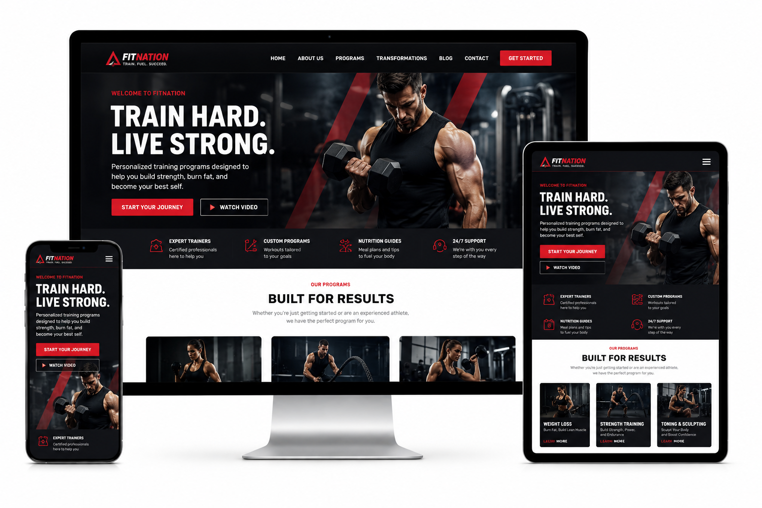 website funnel design