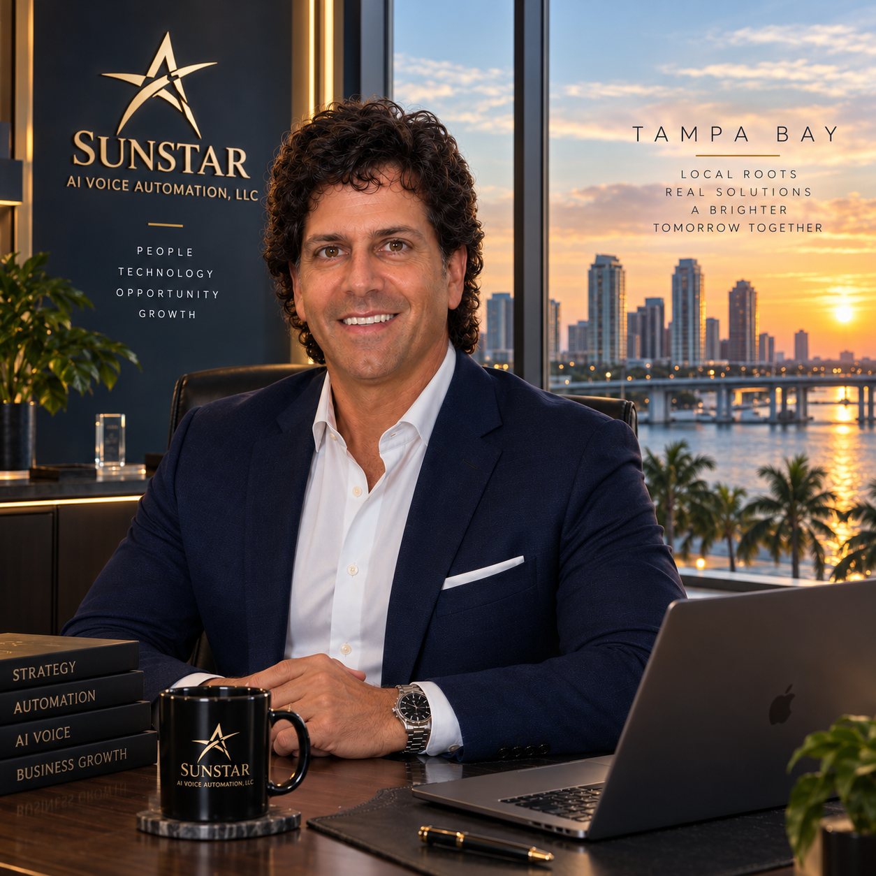Anthony, Founder and President of SunStar AI Voice Automation, LLC