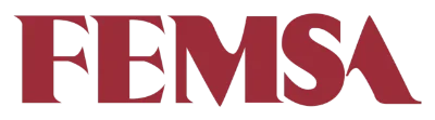 Logo de FEMSA, cliente de ASGAR