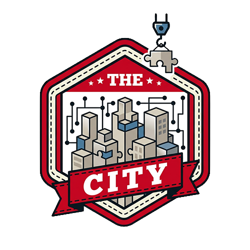 Logo de la dinámica de team building The City de ASGAR