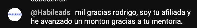 Testimonio escrito de alumno de Emprendista 25
