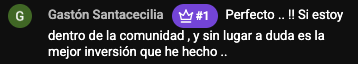Testimonio escrito de alumno de Emprendista 15