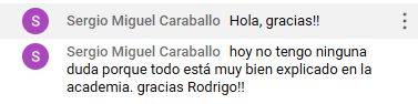 Testimonio escrito de alumno de Emprendista 11