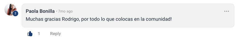 Testimonio escrito de alumno de Emprendista 5