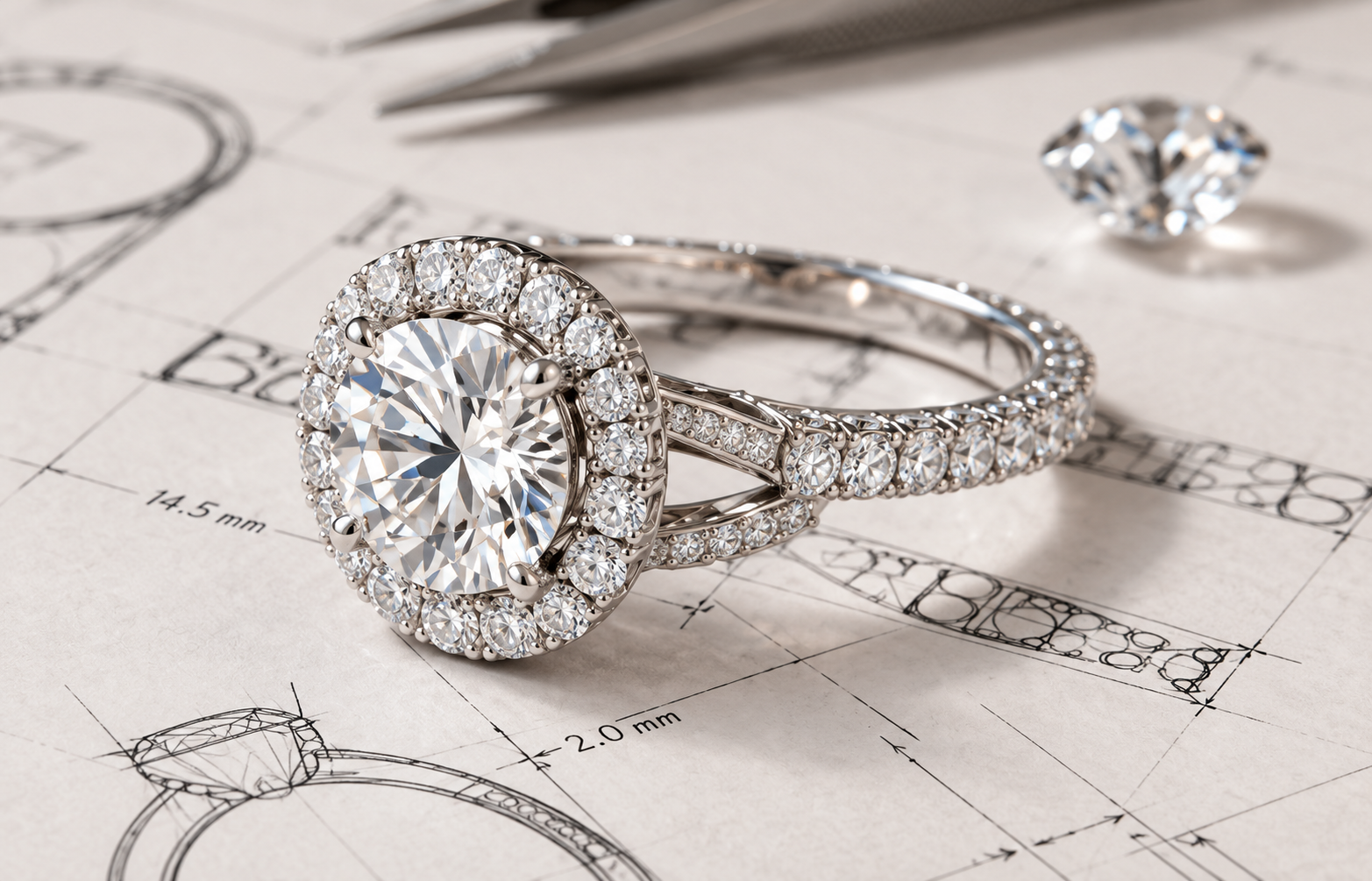 Custom fine jewelry