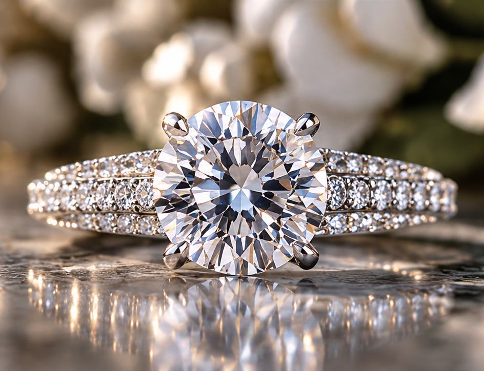 Diamond engagement ring