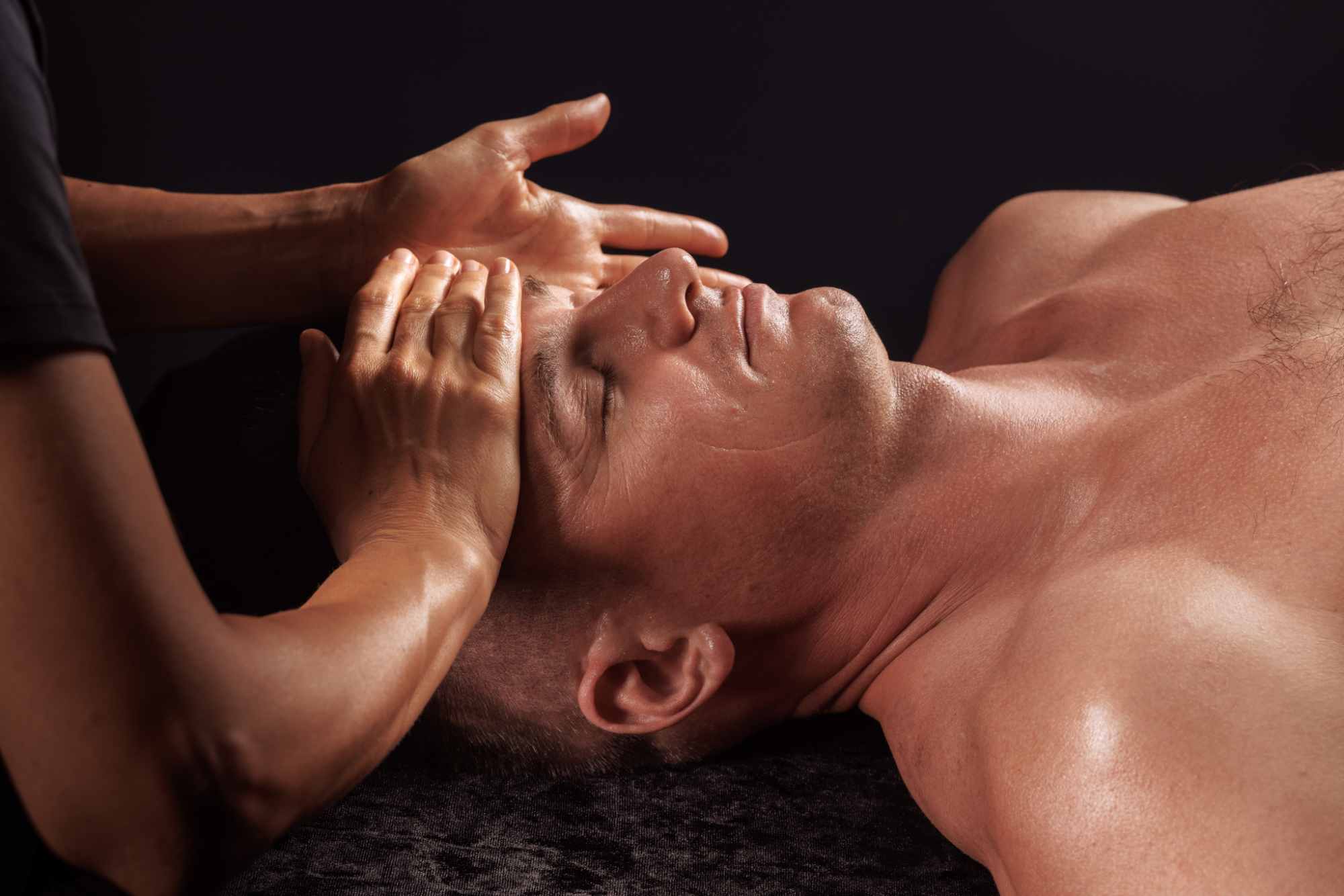 Myofascial release therapy releasing tight fascia at Bodywork Innovations Redding CA