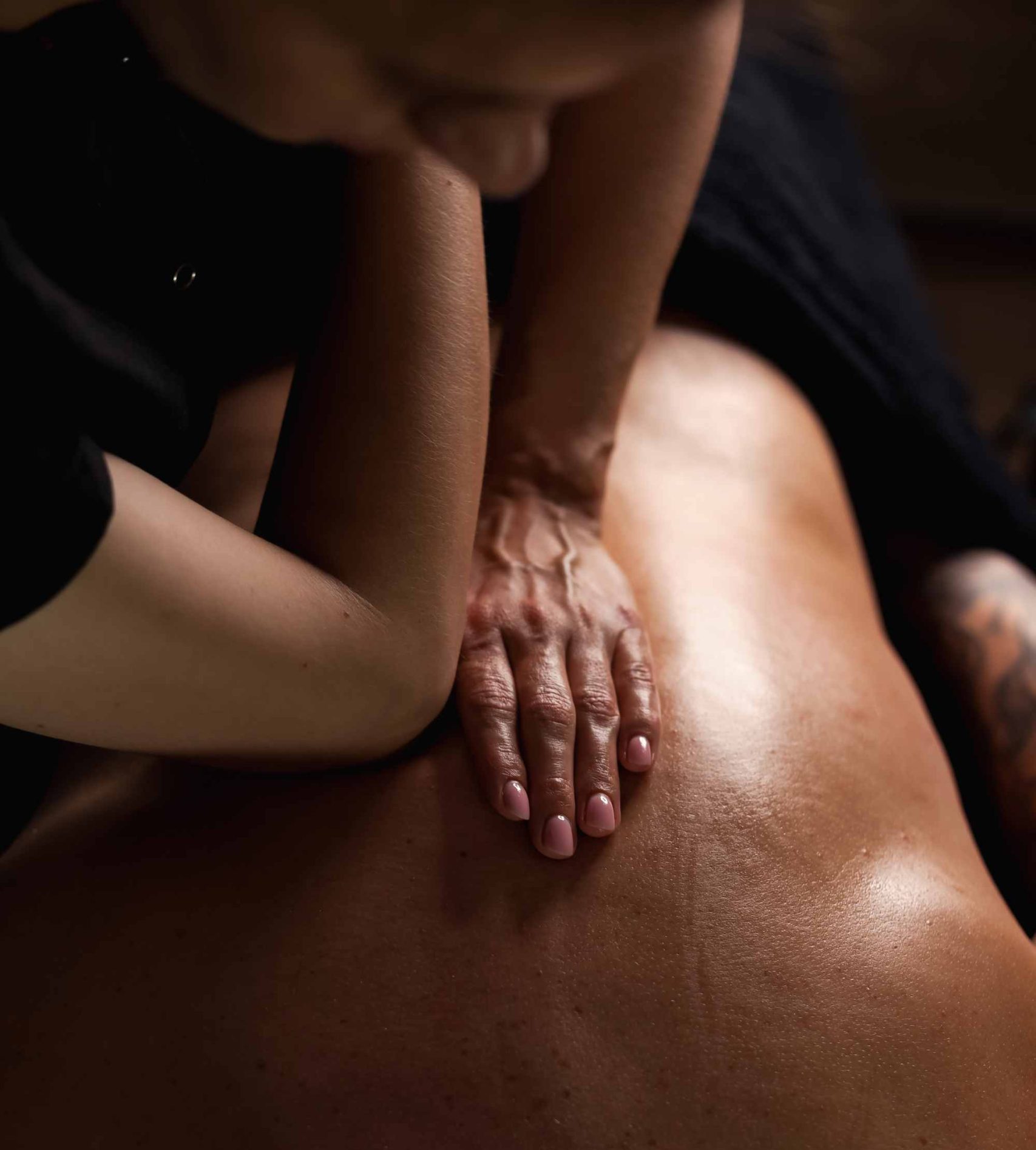 Massage therapy session promoting relaxation at Bodywork Innovations Redding CA