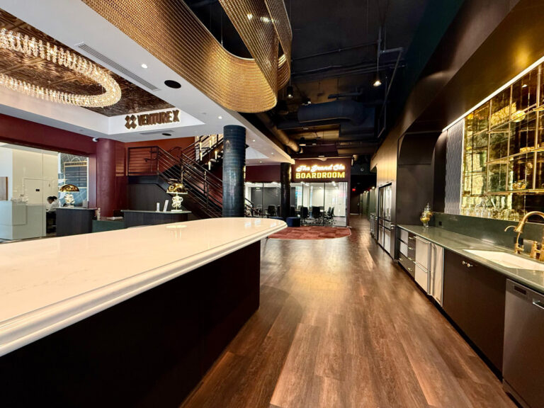The Boardroom and open community floor