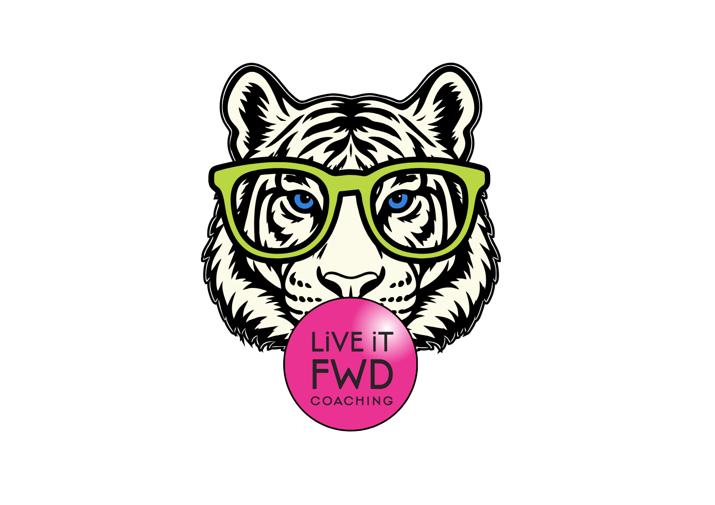 LiVE iT FWD tiger mascot