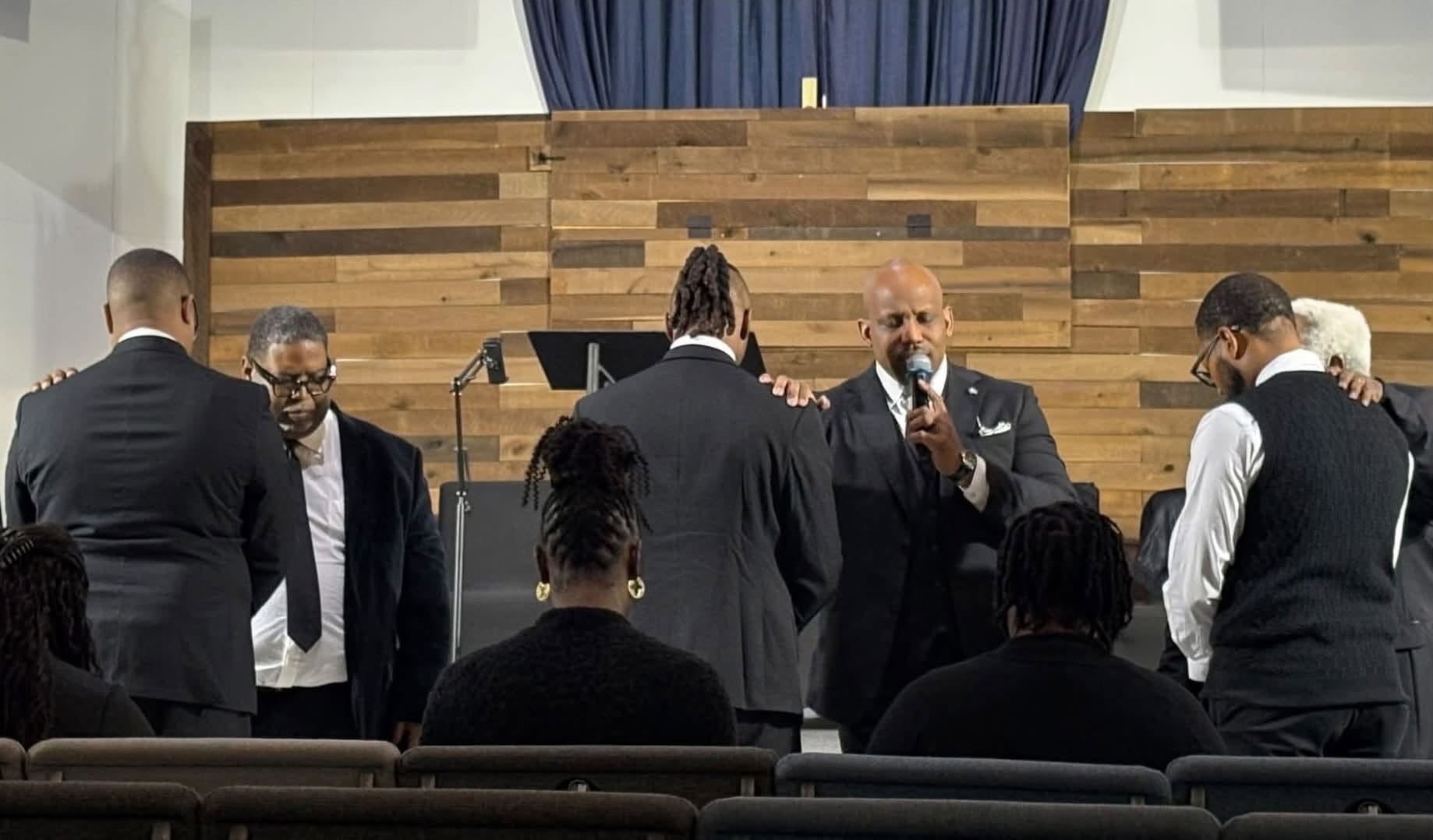 Deacons Ordination — laying on of hands