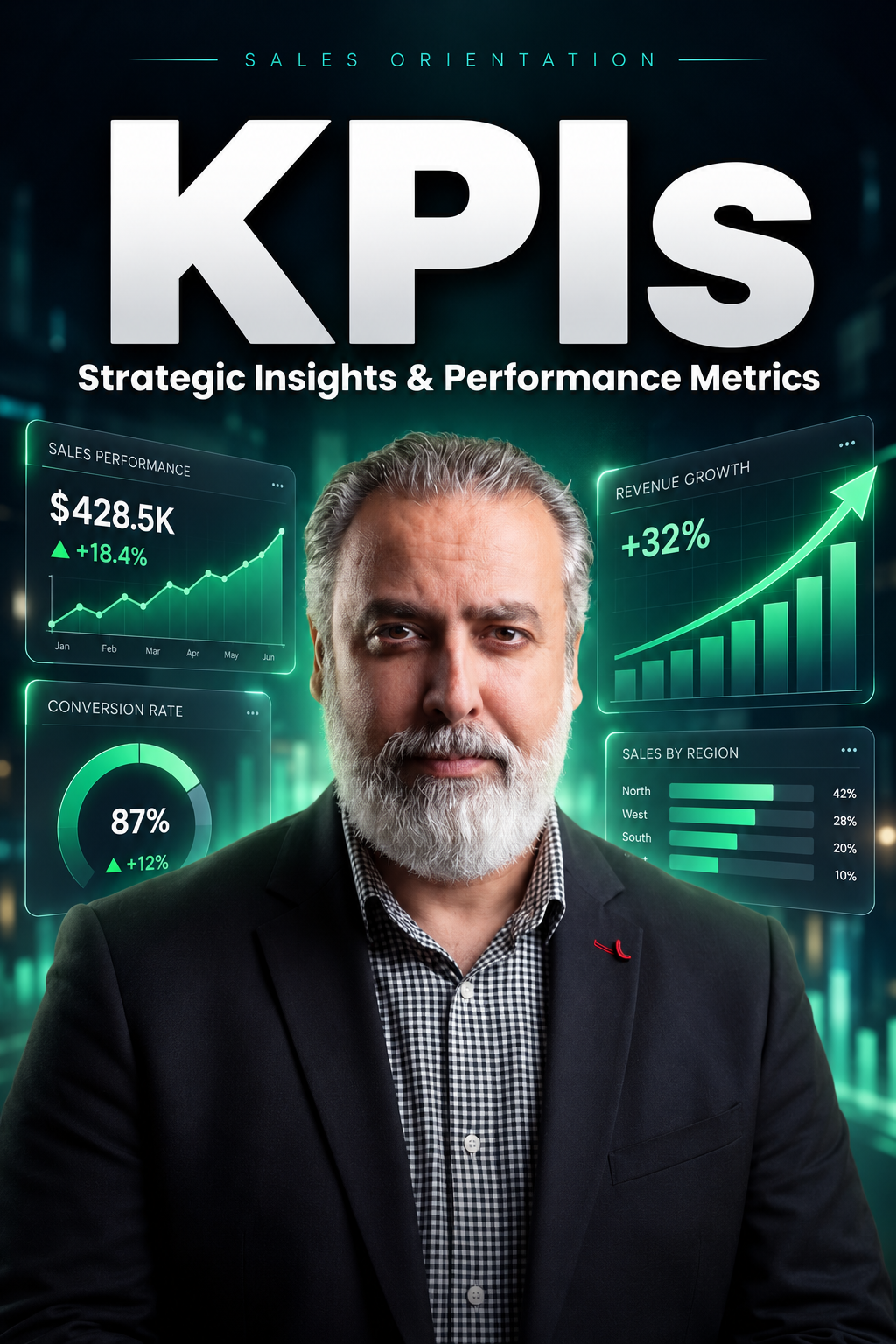 Sales KPIs poster