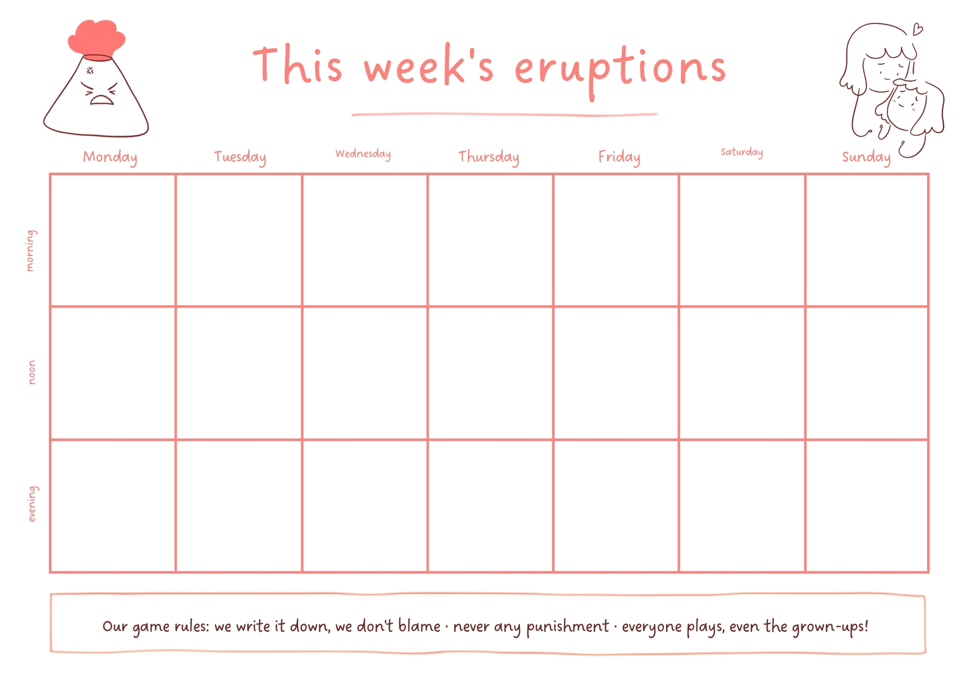 The eruption tracker