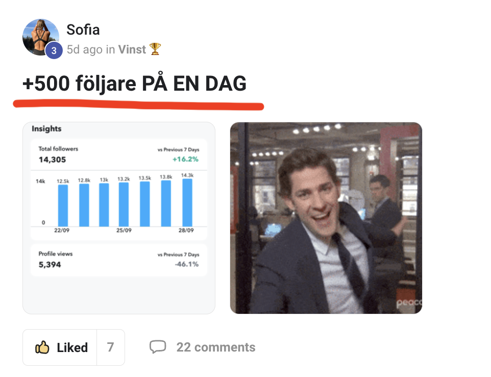 Sofia — resultat