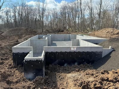 Foundation Excavation in Niagara County, NY