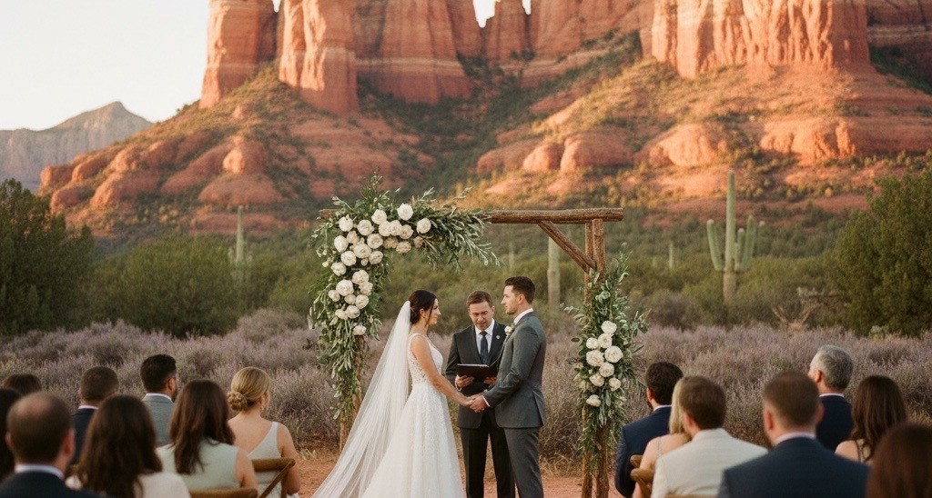Destination wedding in Arizona | Heartcraft Wedding Films