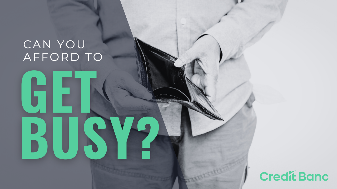 Spring Is Coming. Can You Afford to Get Busy?